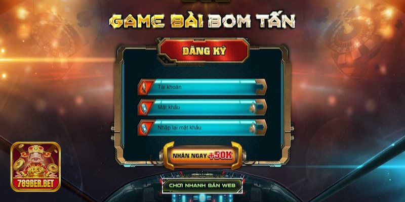 Đăng Ký - Bước 1: Truy Cập Trang Chủ 789ber.bet